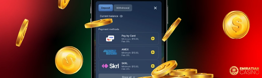 Online casino games - Payments and Verification
